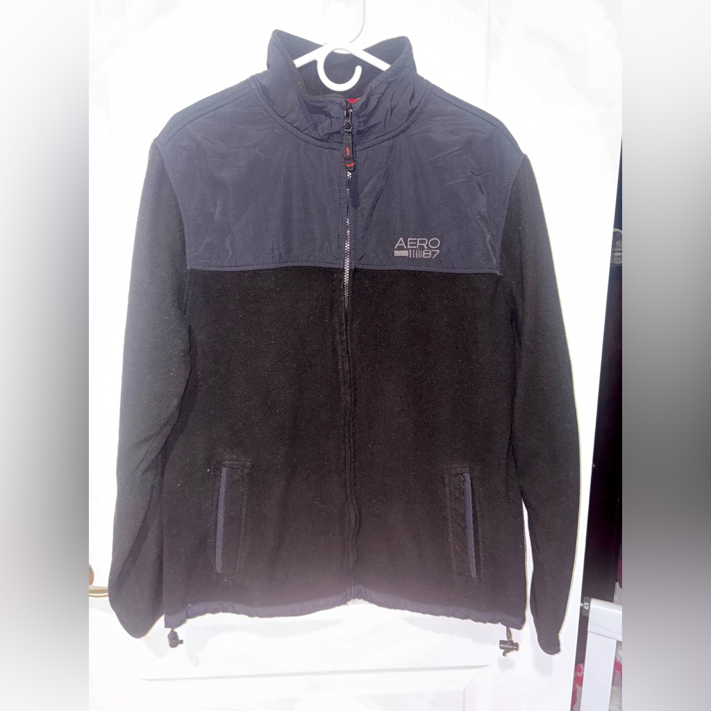 Aeropostale Black And Gray Men's Jacket